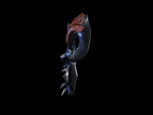 samurai-mask Modèle 3D