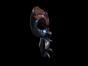 samurai-mask 3D Model