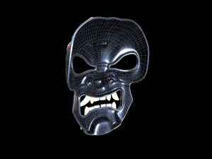 samurai-mask 3D Model