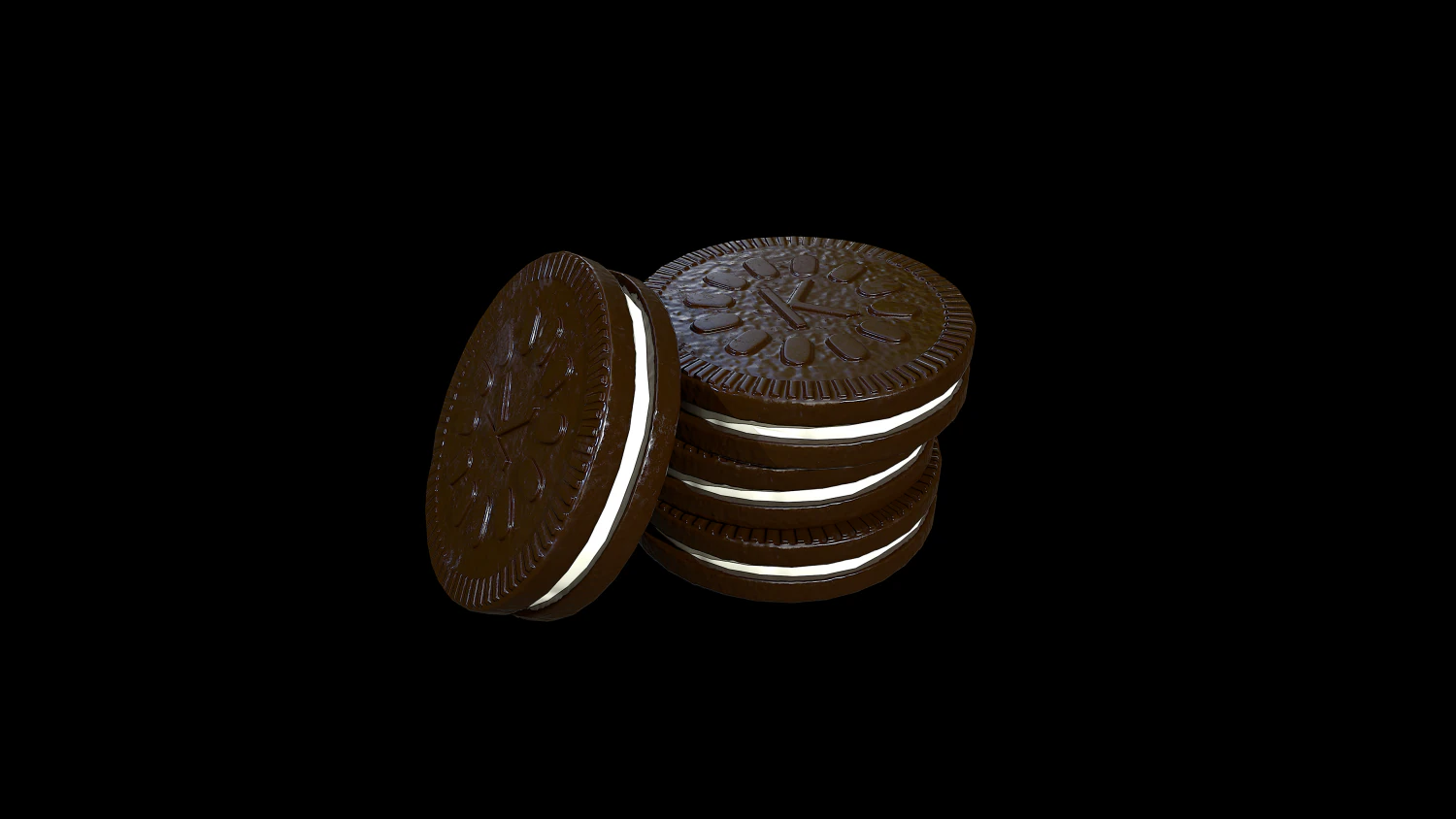 ciastka Model 3D .c4d .max .obj .3ds .fbx .stl .blend 