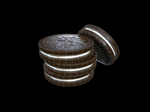 ciastka Model 3D