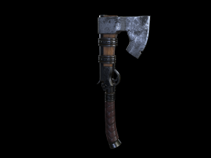axegun 3D Model