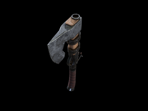 axegun 3D Model