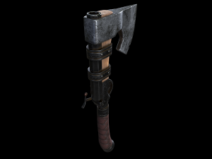 axegun 3D Model