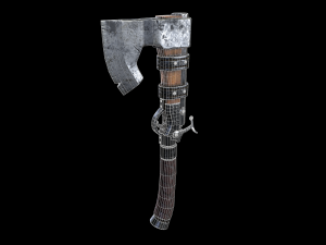 axegun 3D Model