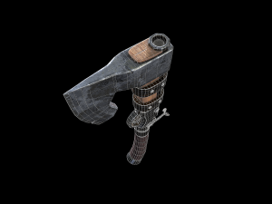 axegun 3D Model
