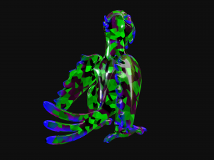 crystal parrot 3D Model