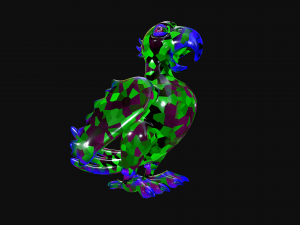 crystal parrot 3D Model