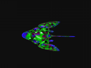 crystal parrot 3D Model