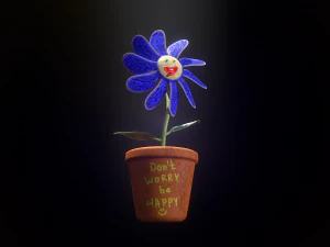 happy flower 3D Model