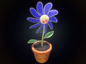 happy flower 3D Model