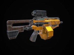 Scifi - AT-1000 - Predator 3D Model