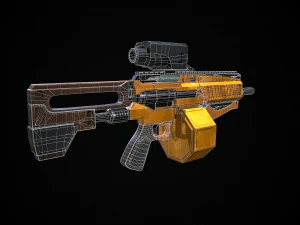 Scifi - AT-1000 - Predator 3D Model