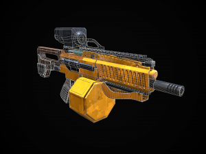 Scifi - AT-1000 - Predator 3D Model