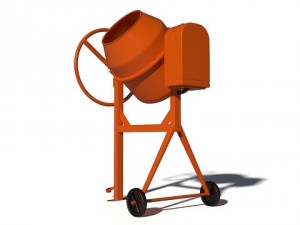 concrete mixer Modello 3D