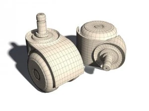 wheel for chair 3D Model