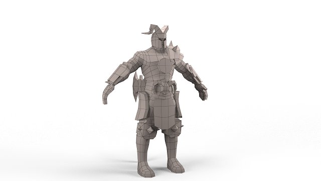 viking 3D-Modell .c4d .max .obj .3ds .fbx .stl .blend 