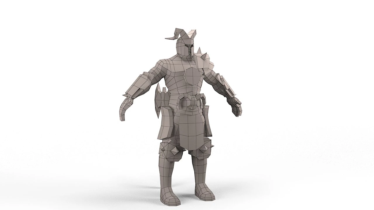 viking 3D Model .c4d .max .obj .3ds .fbx .stl .blend 