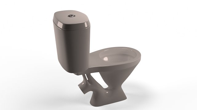 toilet 3D Modell .c4d .max .obj .3ds .fbx .stl .blend 