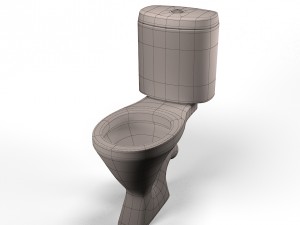 toilet 3D Modell