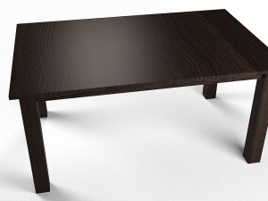 coffee table 3D 模型