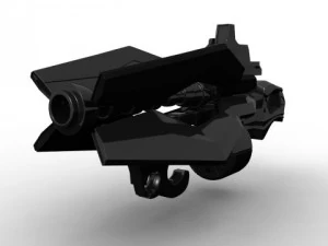 未来主义原型 3D 模型