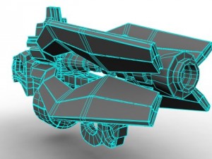 futurist prototipe 3D Model