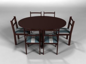 dining table 3D Модель