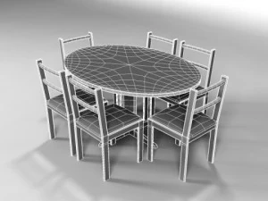 dining table 3D Model