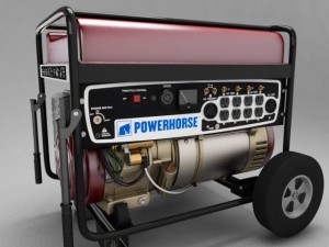 powerhorse generator 3D Model