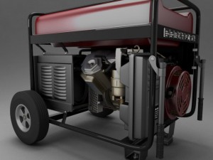 powerhorse generator 3D-Modell