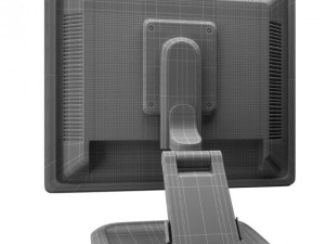hp lcd monitor Model 3D