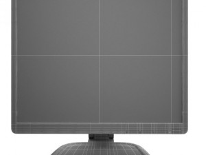 hp lcd monitor Model 3D