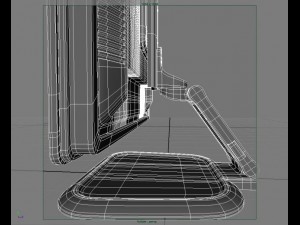 hp lcd monitor Model 3D