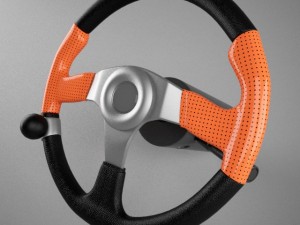 steering wheel Model 3D