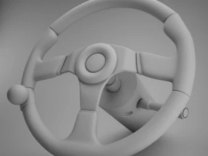 steering wheel 3D Model