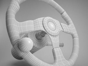 steering wheel Model 3D