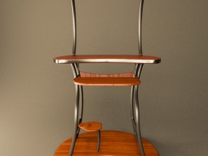 desktop computer table 3D Модель