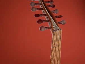 strumento arabo oud Modello 3D