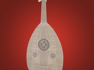 oud arabic instrument 3D 模型