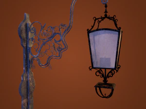 lanterna vittoriana Modello 3D