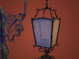 victorian lantern 3D Model