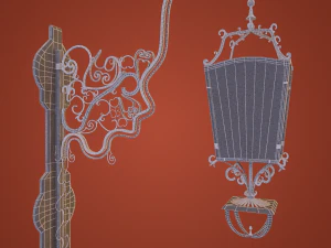 victorian lantern 3D Model