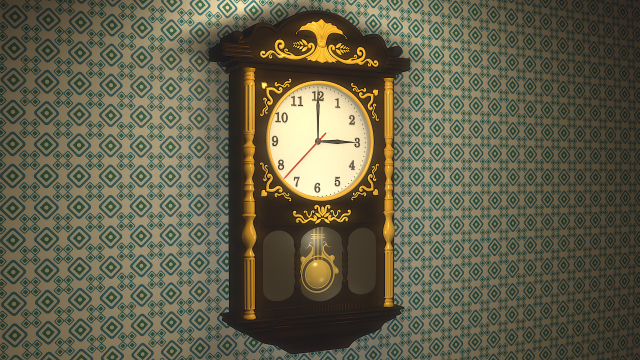old clock Modèle 3D .c4d .max .obj .3ds .fbx .stl .blend