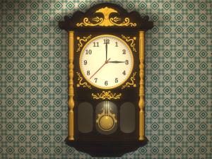 old clock Modèle 3D