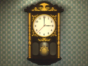 alte Uhr 3D Modell