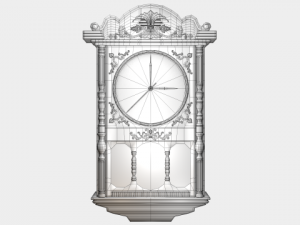 old clock Modèle 3D
