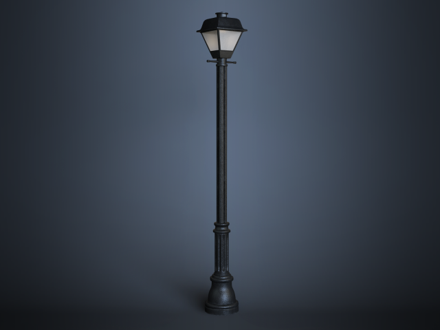 street lamp ael avp series valiant 3D Model .c4d .max .obj .3ds .fbx .stl .blend 