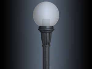 americanelectriclighting lcr series cresthill 3D 模型
