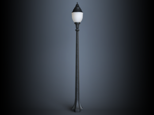 street lamp ael lch sumter 3D Model